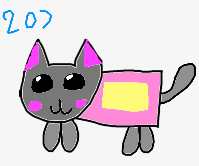 Nyan Cat -, transparent png