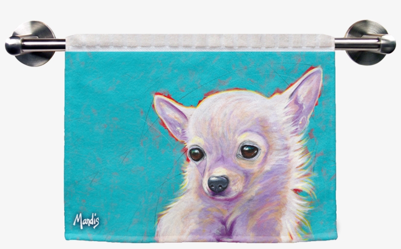 The Chihuahua Ribbed Towel Is A Soft, High Quality - Towel, transparent png