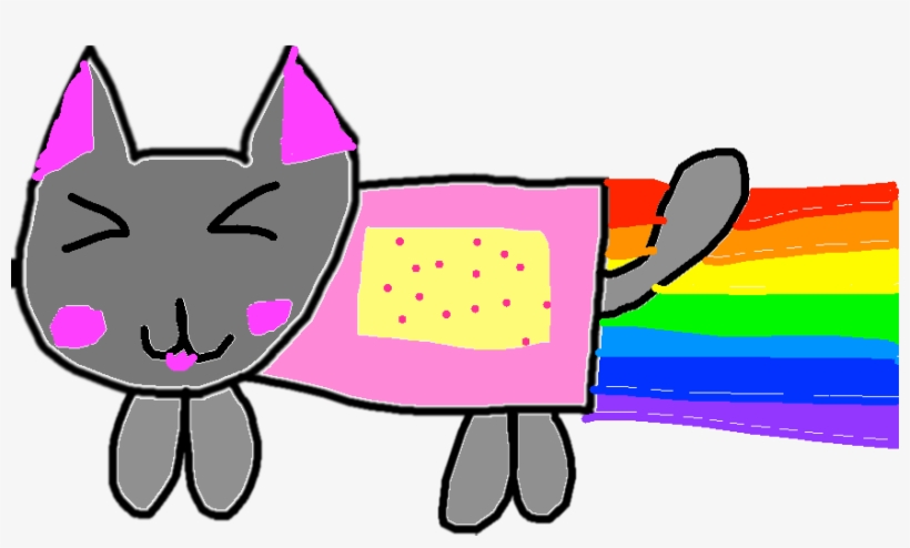 Nyan Cat - Nyan Happy, transparent png