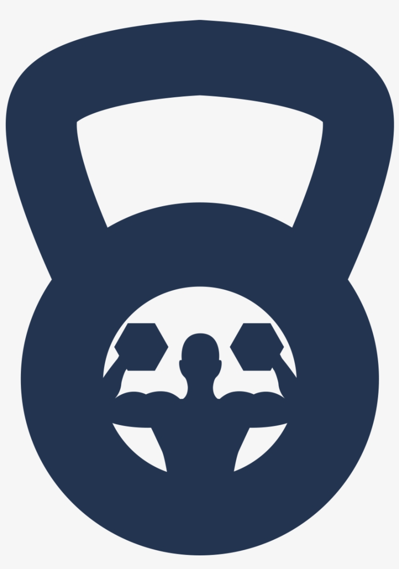 Two Weightlifting Tools Of Padlock Shape Svg Png Icon - Kettlebell, transparent png