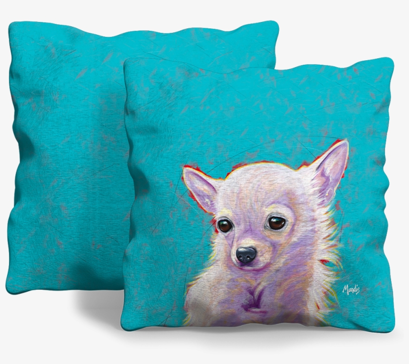 Front And Back Of Pillow - Chihuahua, transparent png