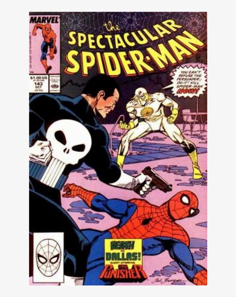 Купете Comics 1988 10 The Spectacular Spider Man - Spectacular Spider Man #143, transparent png
