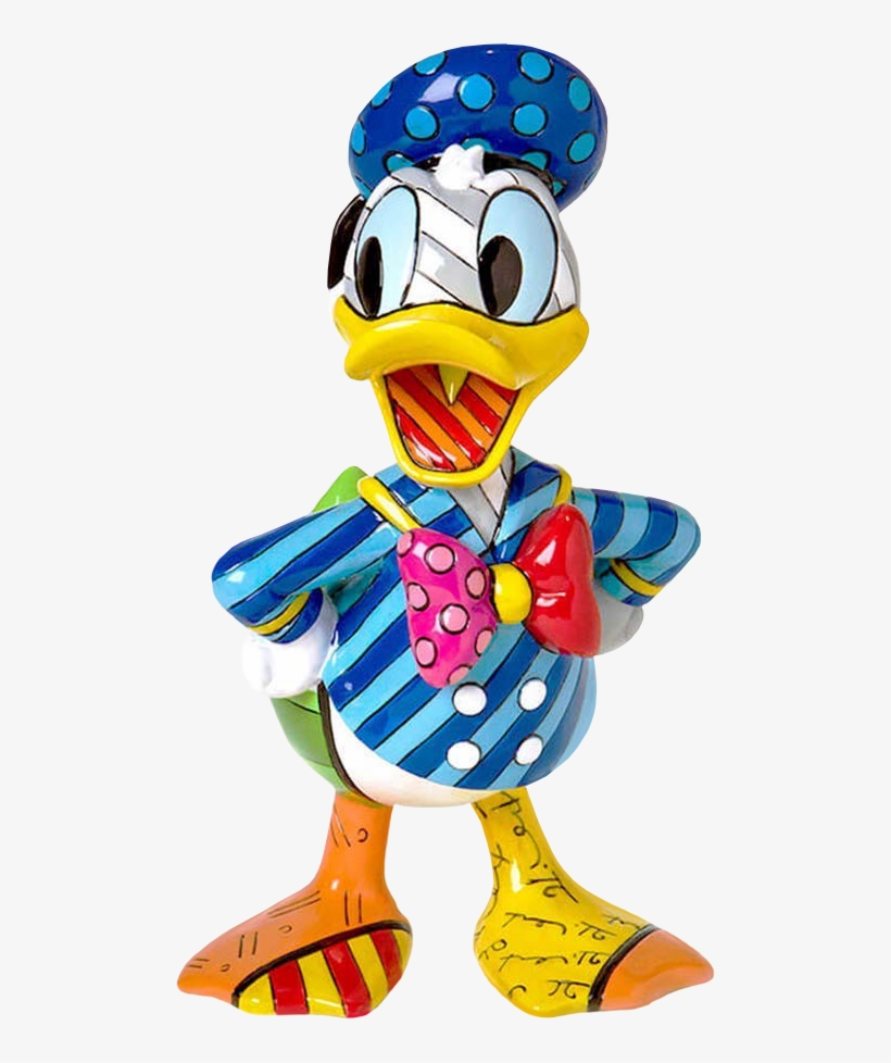 Disney - Britto Donald Duck, transparent png