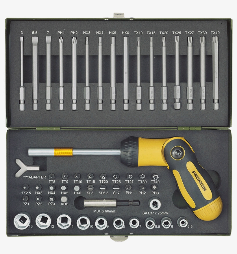 Screwdriver Set With Foldable Ratchet Screwdriver And - Surubelnite Drepte Speciale, transparent png