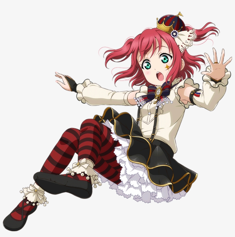 Ruby Sticker - Love Live Aqours Cards, transparent png