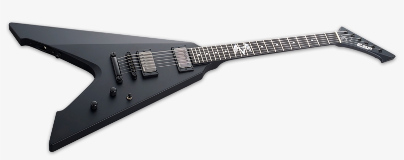 Black Satin - James Hetfield Esp V, transparent png