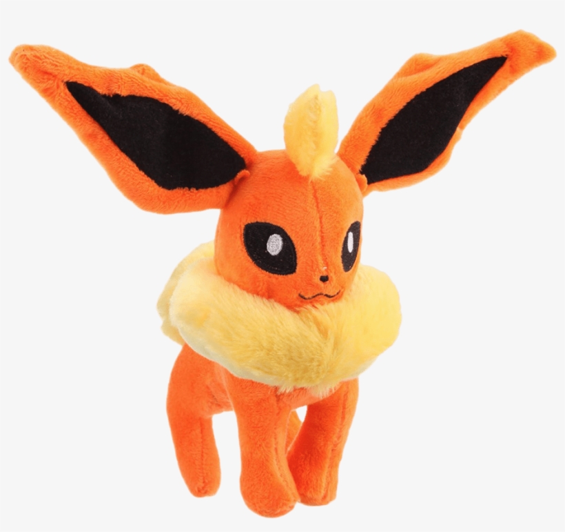 Pokemon 8 Inch Flareon Plush - Stuffed Toy, transparent png