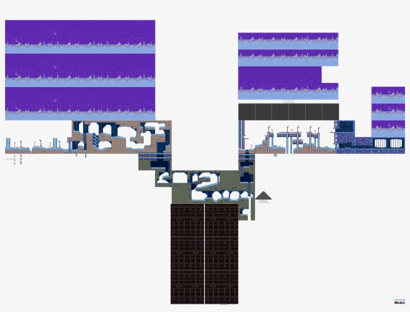 Click For Full Sized Image Blizzard Buffalo Stage - Mega Man X3 Blizzard Buffalo Stage, transparent png