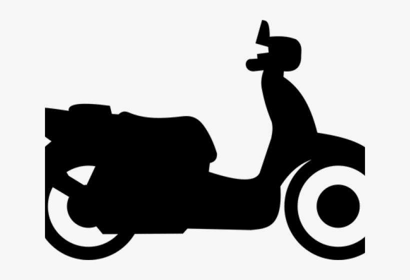 Scooter Clipart Two Wheeler - Scooter Clip Art, transparent png