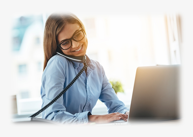 Never Lose Contact With Your Customers - Sitting, transparent png