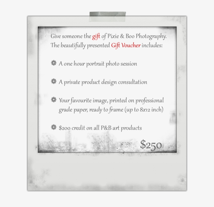 Polaroid Gift Template, transparent png