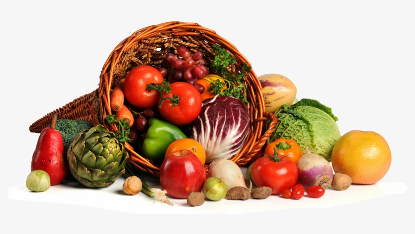 Frutas Y Verduras - Cuerno De La Abundancia De Frutas En Png, transparent png