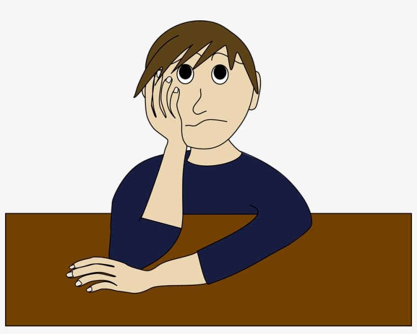Worried, Bored, Sad, Boy, Man, Stress, Depression - Tales Of A Fourth Grade Nothing Dr Cone, transparent png