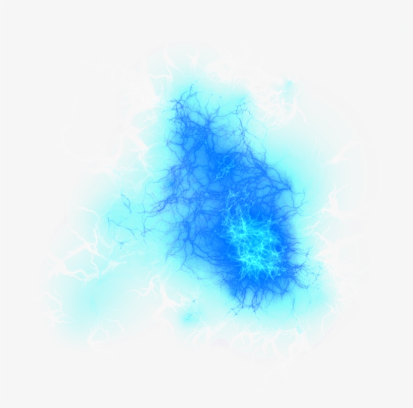 Irregular Blue Light Effect Diagram Transparent - Blue, transparent png