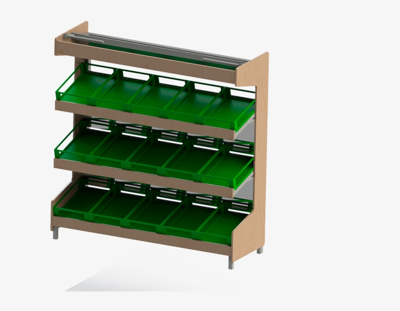 Puesto-fruver - Shelf, transparent png
