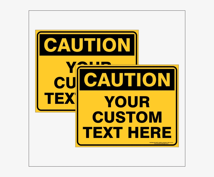 Custom Text Sign - Noticester M-074144 Caution Laser Area Precaucion Area, transparent png