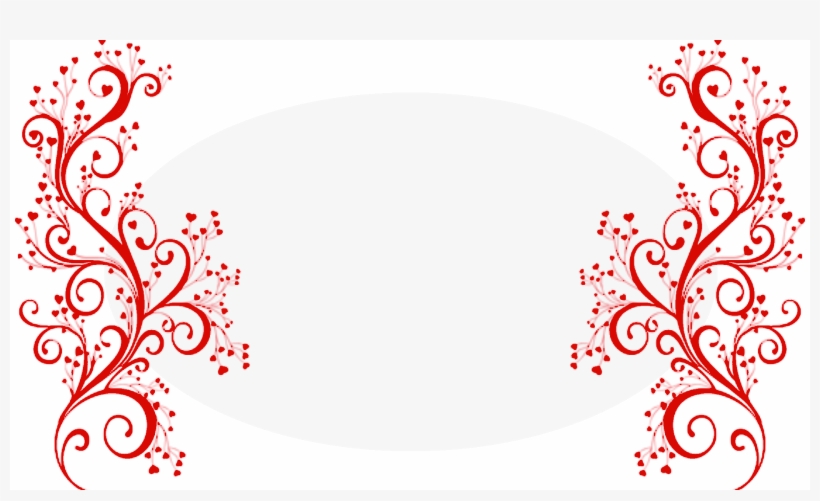 Flourished With Love Photo Valentines Cards, transparent png