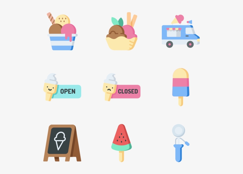 Ice Cream Shop - Ice Cream Parlor, transparent png