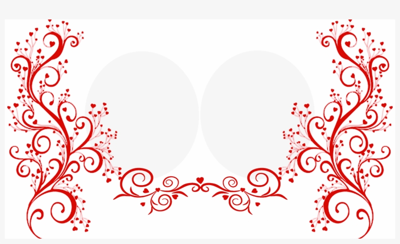 Flourished With Love Photo Valentines Cards, transparent png