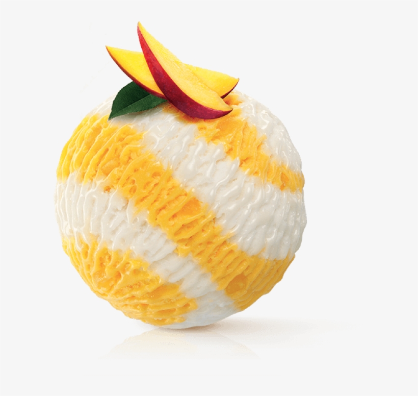 Mango <br/>& Cream - Ice Cream, transparent png