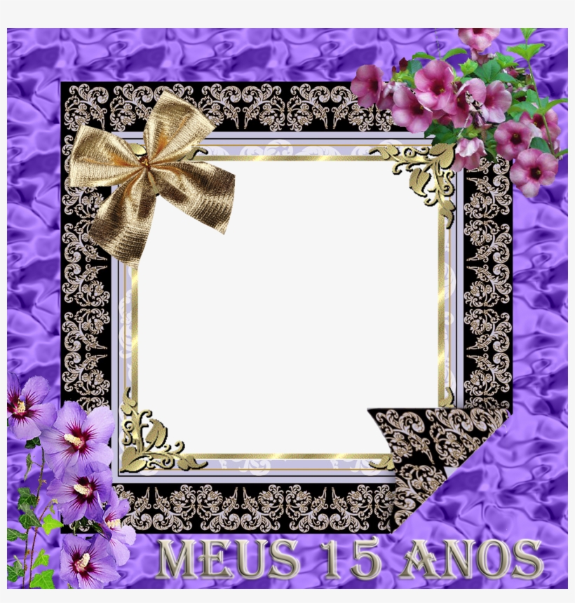Meus 15 Anos - Moldura Meus 15anos Png, transparent png