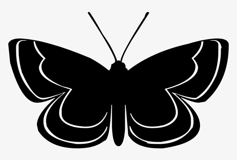 Butterfly Silhouettes Stock Vector - Silhouette, transparent png