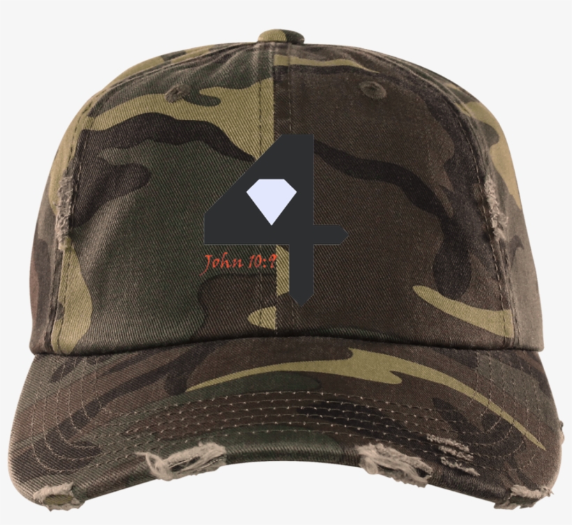 Distressed "john - Hat, transparent png