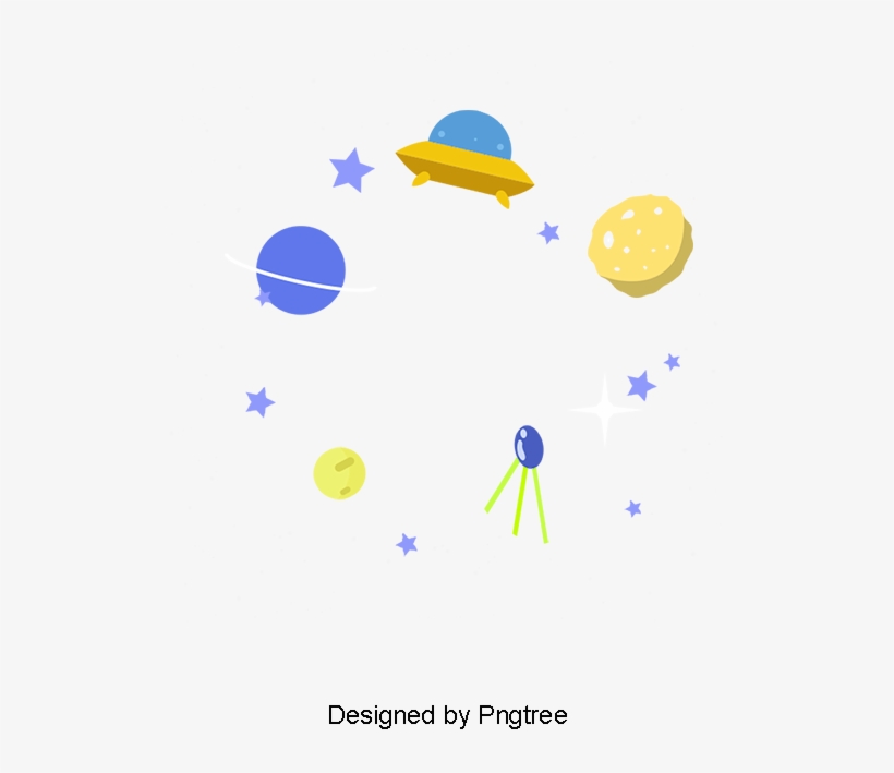 O Universo De Moldura Decorativa - Outer Space, transparent png
