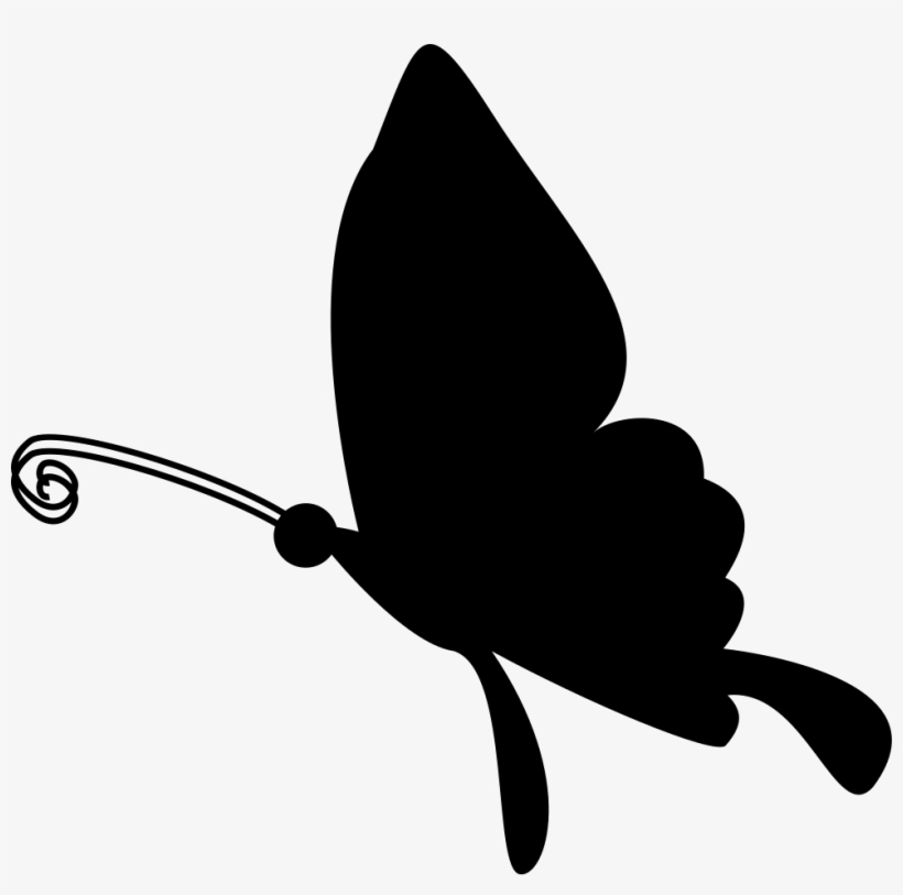Butterfly Flying Silhouette - Siluetas De Mariposas Volando, transparent png