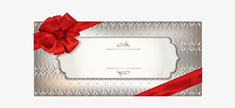 Label With Red Bow Template Png Clipart Image - Label_with_red_bow_template_png_clipart_image, transparent png
