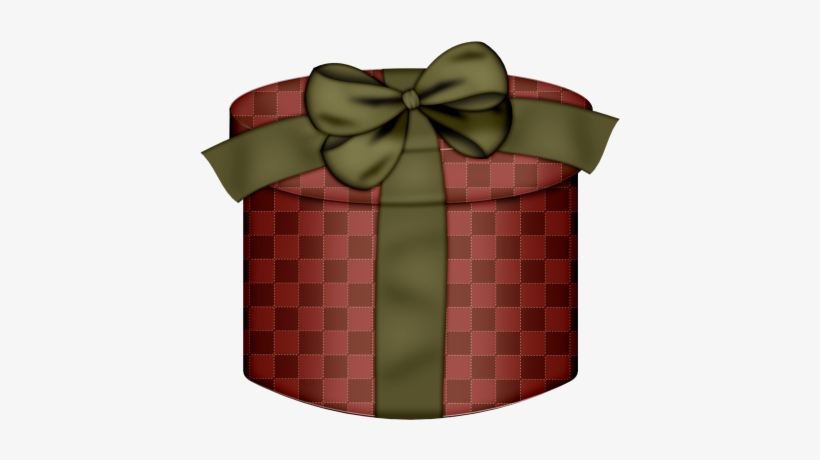 Brown Round Gift Box With G - Png Cartoon Pictures Gift, transparent png