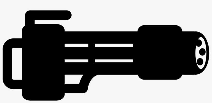 Machine Gun Vector - Machine Gun Vector Png, transparent png