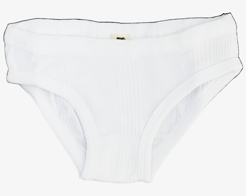 Girl's Panty White Goatmilk - Briefs, transparent png