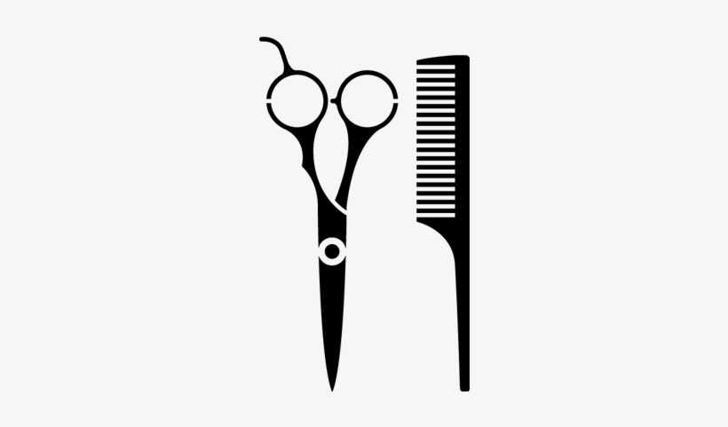 Peine Y Tijeras - Hair Care, transparent png
