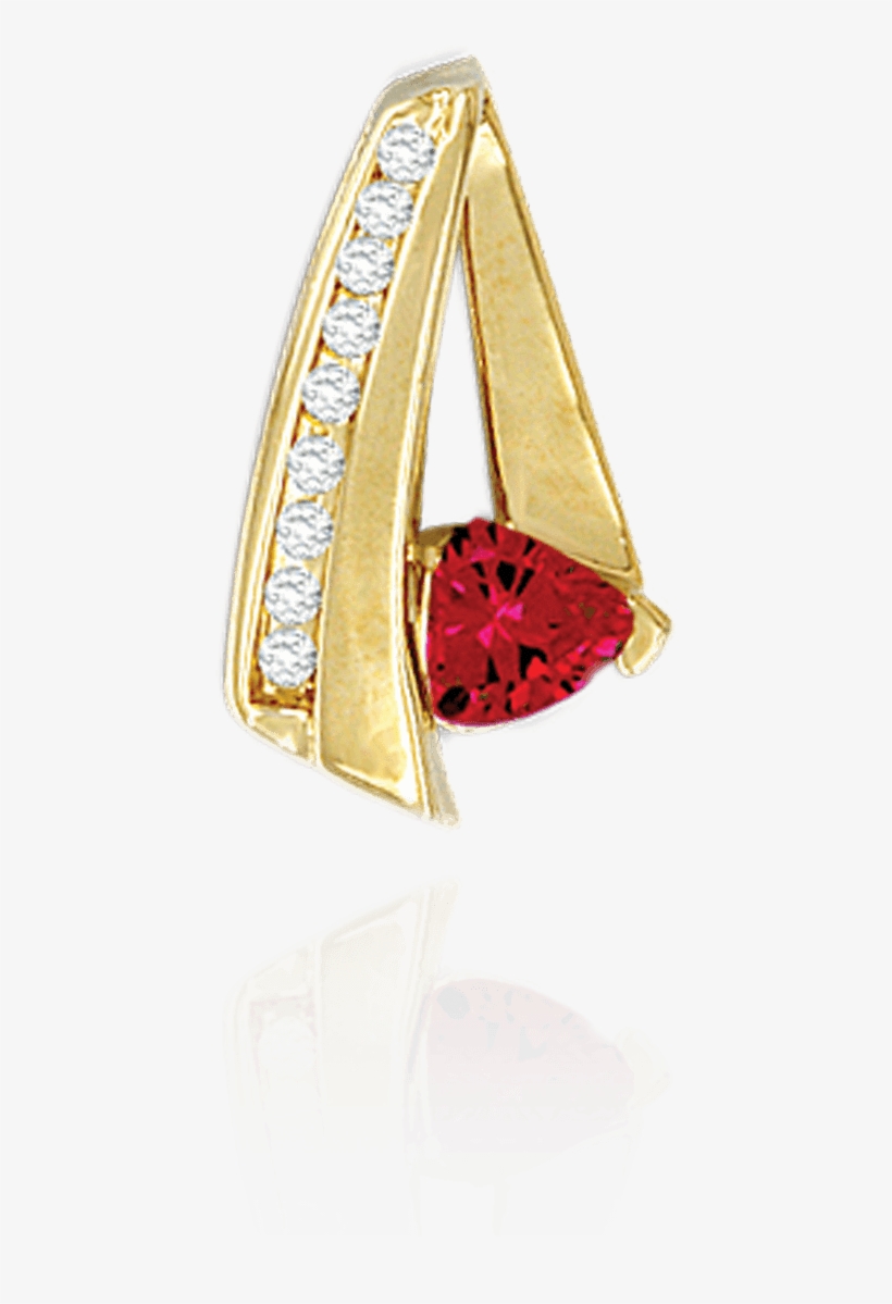14k Gold Triangle Pendants - 14k Triangle Pendants (6.0ct), transparent png