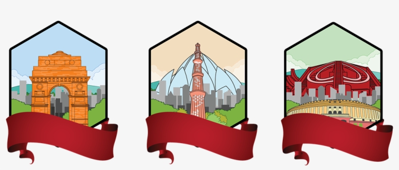 We Landed On Delhi Airport And One Of The Representatives - Illustration, transparent png