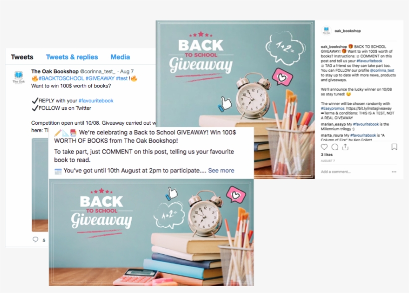 Multi-network Comments Giveaway On Facebook, Instagram - Facebook, transparent png