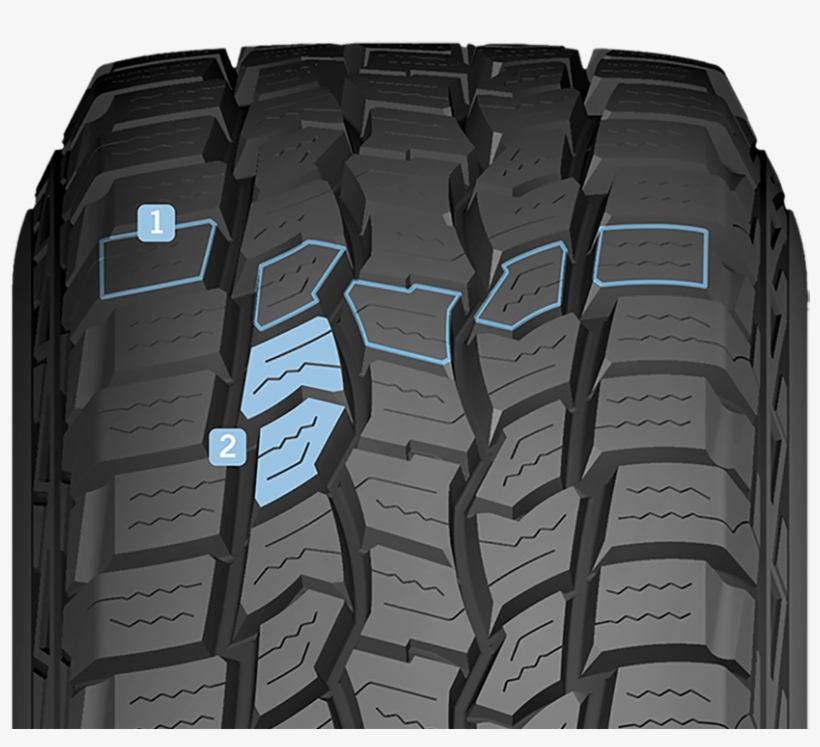 Paired Intermediate Tread Elements - Cooper Adventure 265 70 R18, transparent png