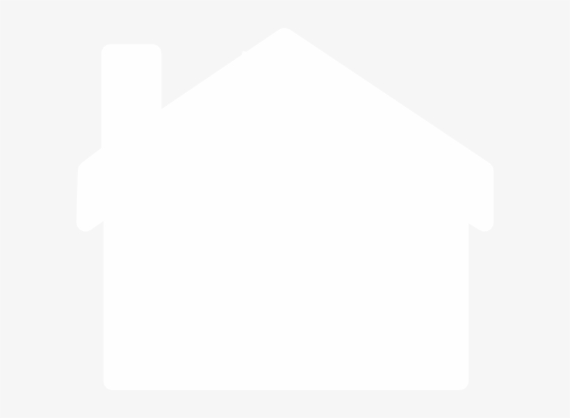 White Outline And Fill House Clip Art At Clker - House Outline Clipart White, transparent png