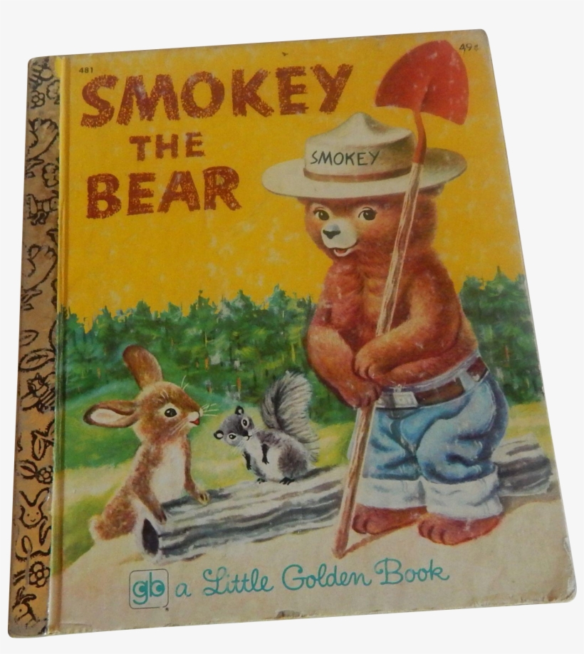 Little Golden Book Smokey The Bear - Australian Smokey The Bear, transparent png