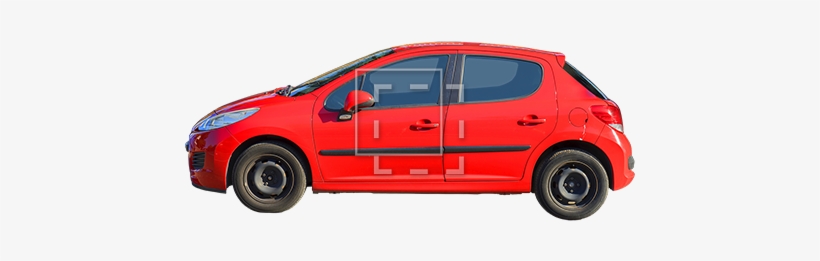 Red Side View Car - Car, transparent png