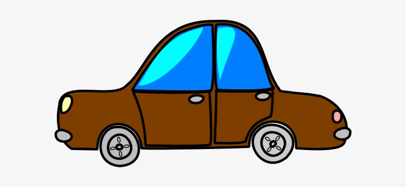 Car Brown Cartoon Transport Svg Clip Arts Download - Car Cartoon Png, transparent png