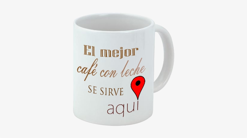 Taza Café Con Leche - Secret Santa Gift For Friends, transparent png