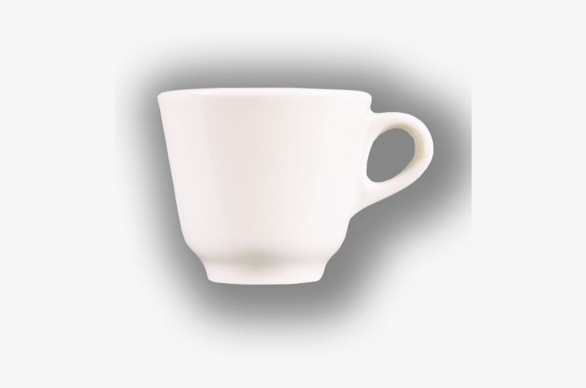 Taza Cónica Café Solo 60ml Plato, 6 Unidades - Cup, transparent png