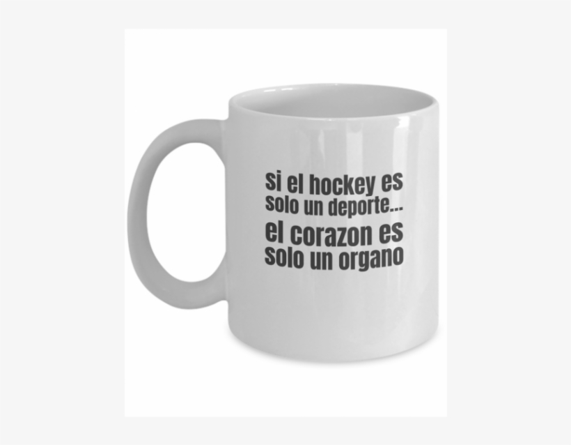Taza De Cafe Hockey White 11oz - Anti Corruption, transparent png