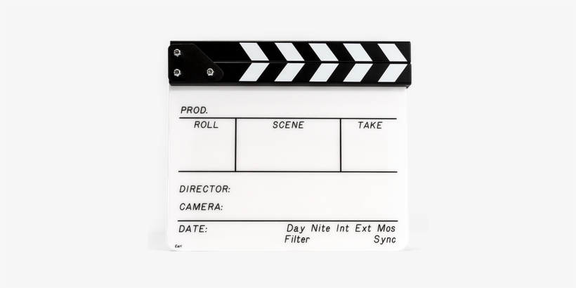 Clapperboard, transparent png