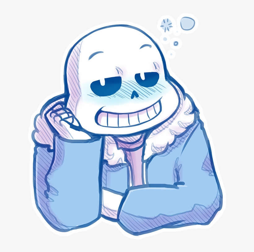 Clip Download Blush Drawing Love Expression - Sans Blushing, transparent png