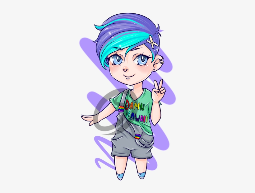 Kawaiichibi - Cartoon, transparent png