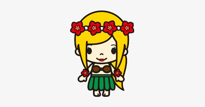 Clipart Royalty Free Free Png Hula Girl - Clip Art, transparent png