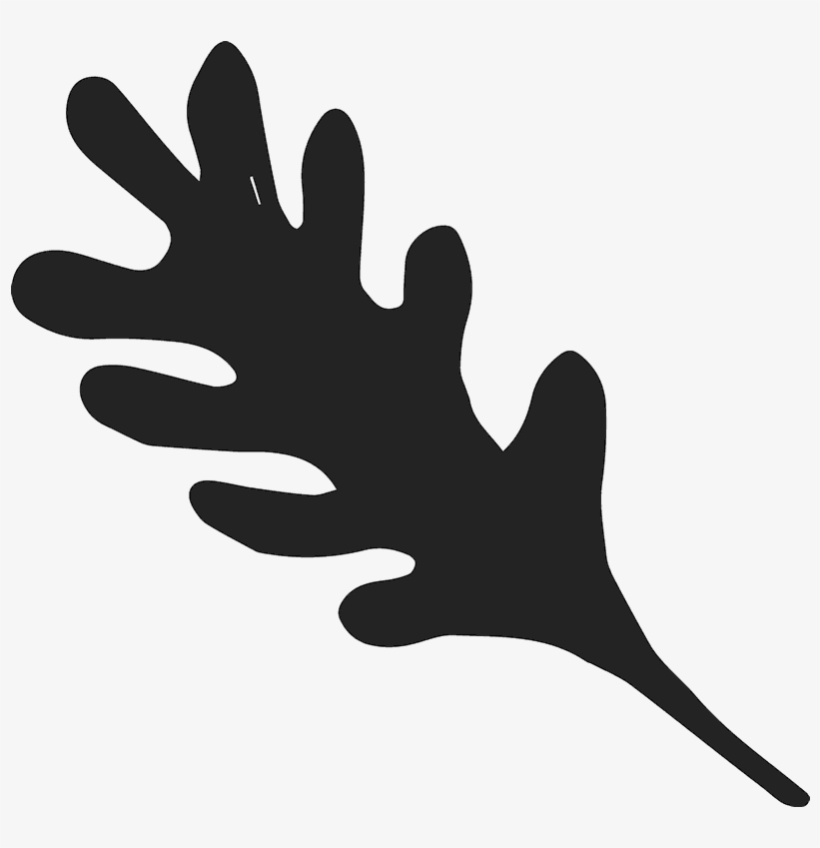 Inkblot Leaf Rubber Stamp - Rubber Stamping, transparent png